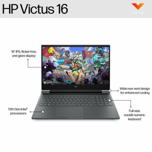 HP Victus Gaming 16-r0555TX i5-13500HX RTX4060 1TB SSD 16GB 165Hz 100%sRGB IPS Win11+OHS5