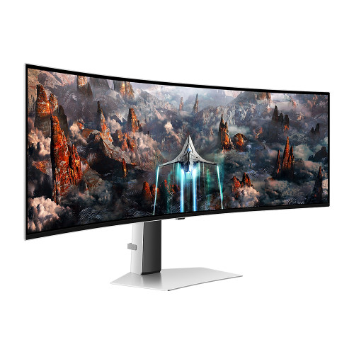 Monitor Gaming LED Samsung 49" Odyssey OLED G9 G93SC DQHD 240Hz 0.03ms HDR10+3