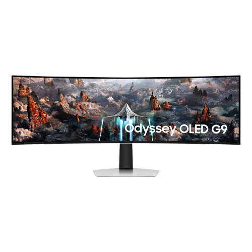 Monitor Gaming LED Samsung 49" Odyssey OLED G9 G93SC DQHD 240Hz 0.03ms HDR10+2