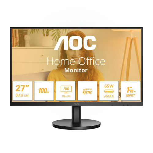 Monitor LED AOC 27B3CA2 27" FHD IPS 100Hz 1ms 100%sRGB HDR2