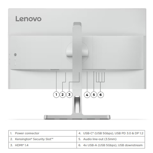 Monitor LED Lenovo L24m-4A 23.8" IPS 100Hz 1ms HDMI 99%sRGB3