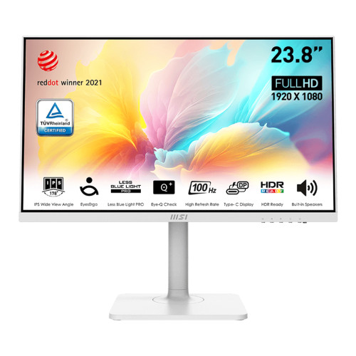 Monitor LED MSI MODERN MD2412PW 23.8" FHD IPS 100Hz 1ms 100%sRGB2