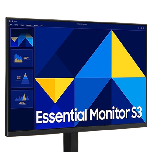 Monitor LED Samsung 24" Essential S3 S24D300 IPS FHD 100Hz5