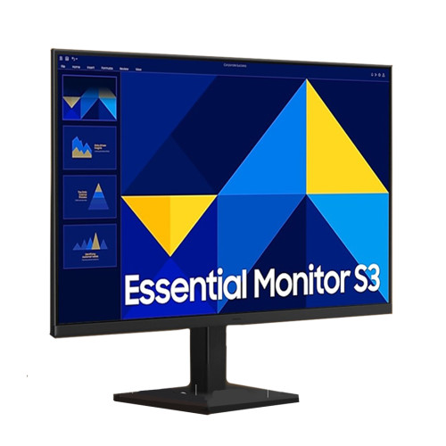 Monitor LED Samsung 24" Essential S3 S24D300 IPS FHD 100Hz2