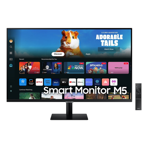 Monitor LED Samsung 27" Smart Monitor M5 M50D S27DM500 FHD VA HDR Ultrawide HDMI5